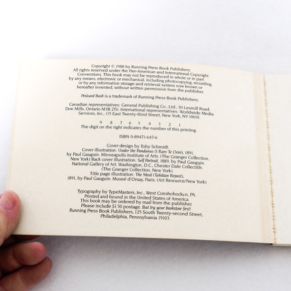 Vintage Postcard Book - 30 postcards of Paul Gaughin's paintings - Picture 4 of 10